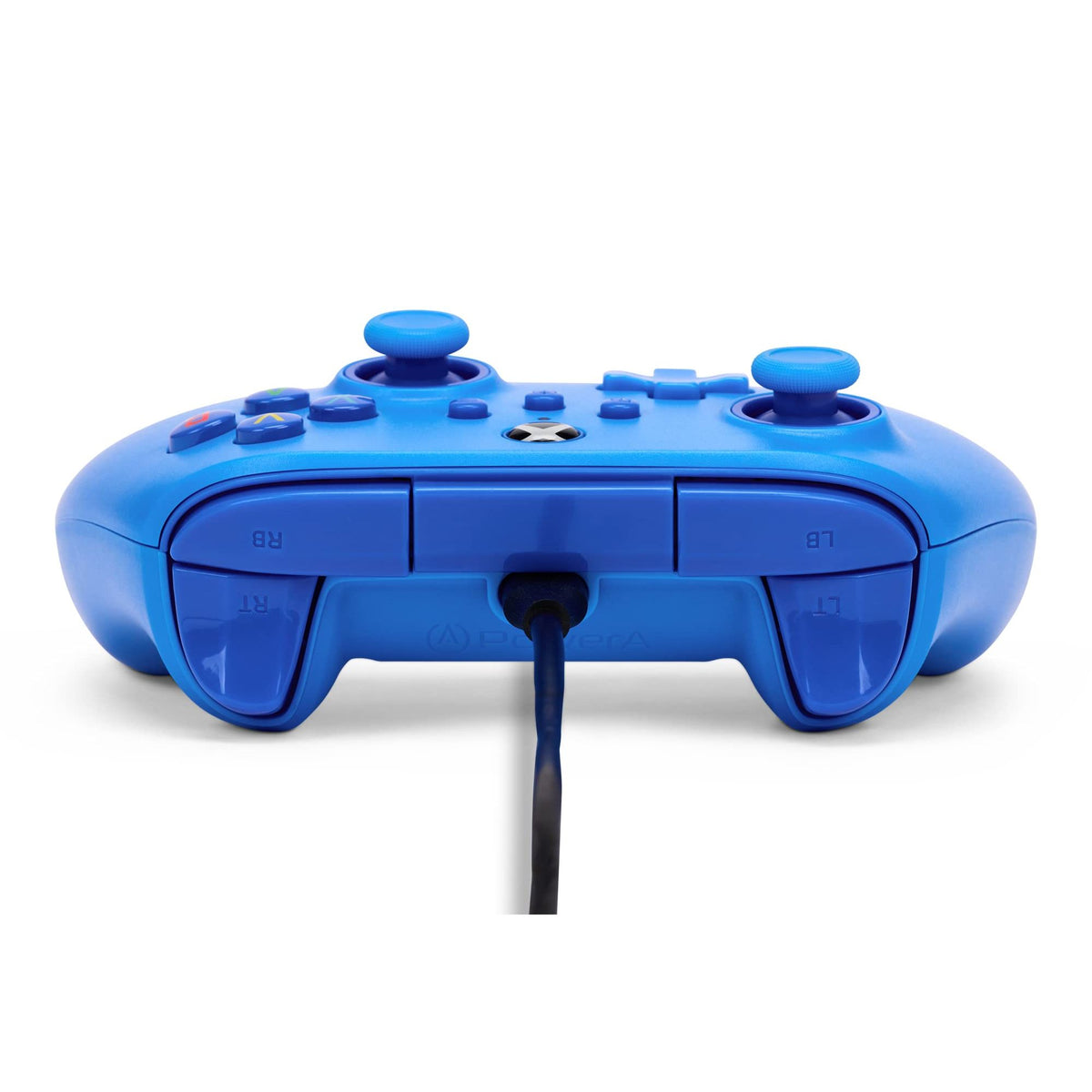 PowerA Wired Controller for Xbox Series X|S - Blue, gamepad, video game/gaming controller, works with Xbox One, Officially Licensed