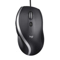 Logitech M500s Advanced Corded Mouse with Advanced Hyper-Fast Scrolling & Tilt, Customizable Buttons, High Precision Tracking with DPI Switch, USB Plug & Play