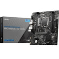 MSI PRO H610M-G DDR4 Motherboard (12th/13th/14th Gen Intel Core, LGA 1700 Socket, DDR4, PCIe 4, SATA 6Gb/s, 1Gbps LAN, M.2 Slots, USB 3.2, mATX)