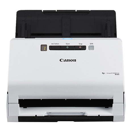 Canon imageFORMULA R40 - Office Document Scanner, Windows and Mac, Duplex Scanning, Easy Setup, Scans a Wide Variety of Documents, Scans to Cloud | Duplex Adf Scanner, 60-Sheet Feeder, 600 Dpi Optical, Windows and Mac