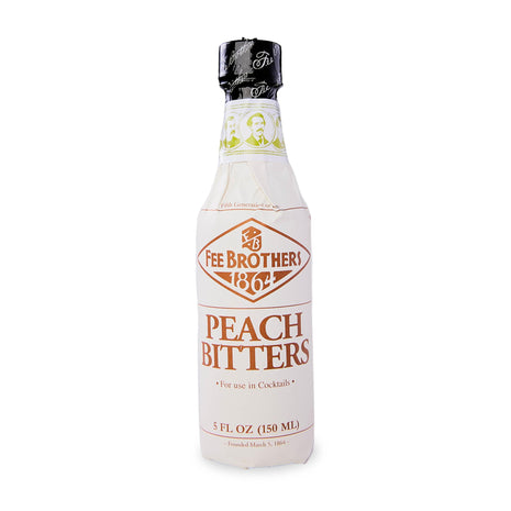 Fee Brothers Peach Cocktail Bitters   Aromatic Cocktail Mixer & Concentrated Flavoring, Gluten Free, Vegan Friendly, 5 fl oz