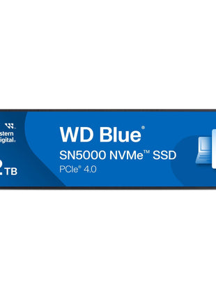 Western Digital 2TB WD Blue SN5000 NVMe Internal Solid State Drive SSD - PCIe Gen 4.0, M.2 2280, Up to 5,150 MB/s - WDS200T4B0E [New Generation]