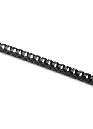 Fellowes Plastic Binding Comb 3/8 inch Black, 100Pack