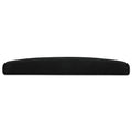 Allsop 30205 Memory Foam Wrist Rests, 2 7/8-Inch x 18-Inch x 1, Black