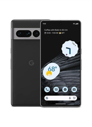 Google Pixel 7 Pro - 5G Android Phone - Unlocked Smartphone with Telephoto/Wide Angle Lens, and 24-Hour Battery - 128GB - Obsidian