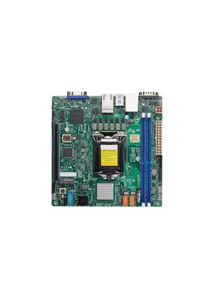 Supermicro X12STL-IF Mini-ITX Server Motherboard C252 LGA-1200, Daul LAN 1GbE