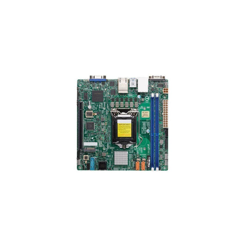 Supermicro X12STL-IF Mini-ITX Server Motherboard C252 LGA-1200, Daul LAN 1GbE