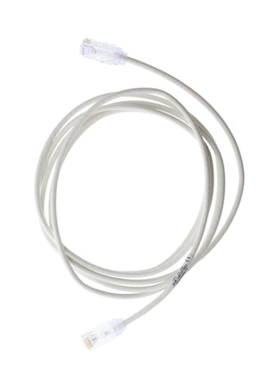Panduit UTP28SP7 Patch Cord, Cat6, UTP, RJ45, Sol Copper, White, 7-Feet