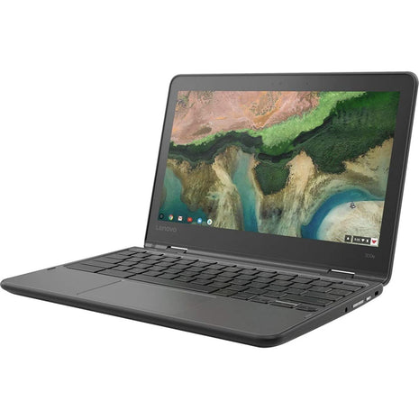 Lenovo 11.6 inch 300e Chromebook Touchscreen LCD 2 in 1- MediaTek M8173C Quad-core 2.1GHz 4GB LPDDR3 32GB Flash Memory Chrome OS Model 81H00000US (Renewed)