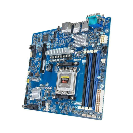 Gigabyte MC13-LE1 Socket AM5 Micro-ATX AMD Ryzen 7000 Series Processors DDR5 Unbuffered ECC/Non-ECC Dual Channel 2 x 10GbE LAN Ports Bulk Brand