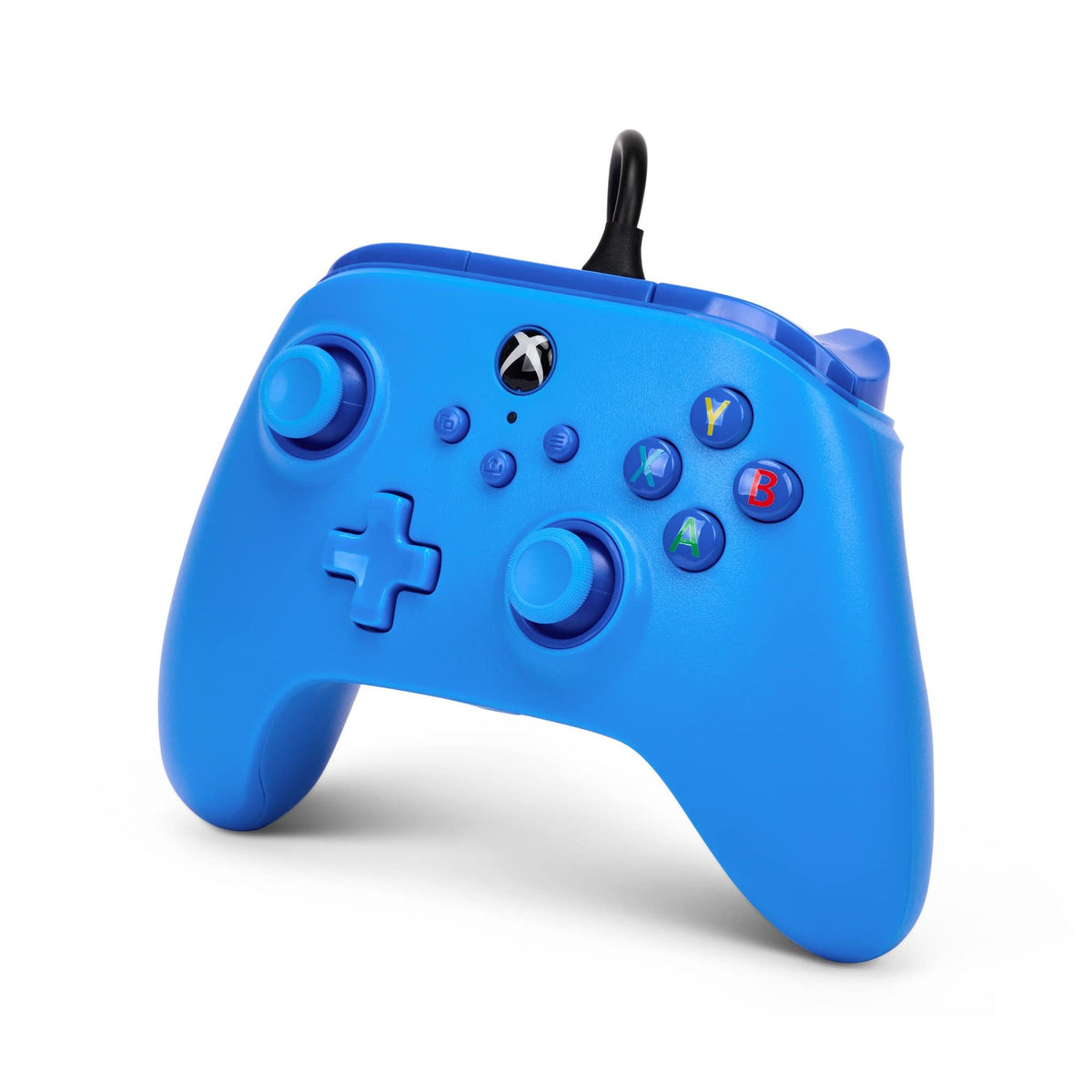 PowerA Wired Controller for Xbox Series X|S - Blue, gamepad, video game/gaming controller, works with Xbox One, Officially Licensed