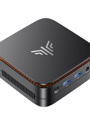 KAMRUI AK1PLUS Mini PC Computer, Intel Celeron N5095 (Up to 2.9GHz), 16GB RAM 256GB SSD, Dual 4K Mini Desktop Computer, Support 2.5'' SSD Expansion, WiFi, Bluetooth, Ethernet, Business Home Office PC
