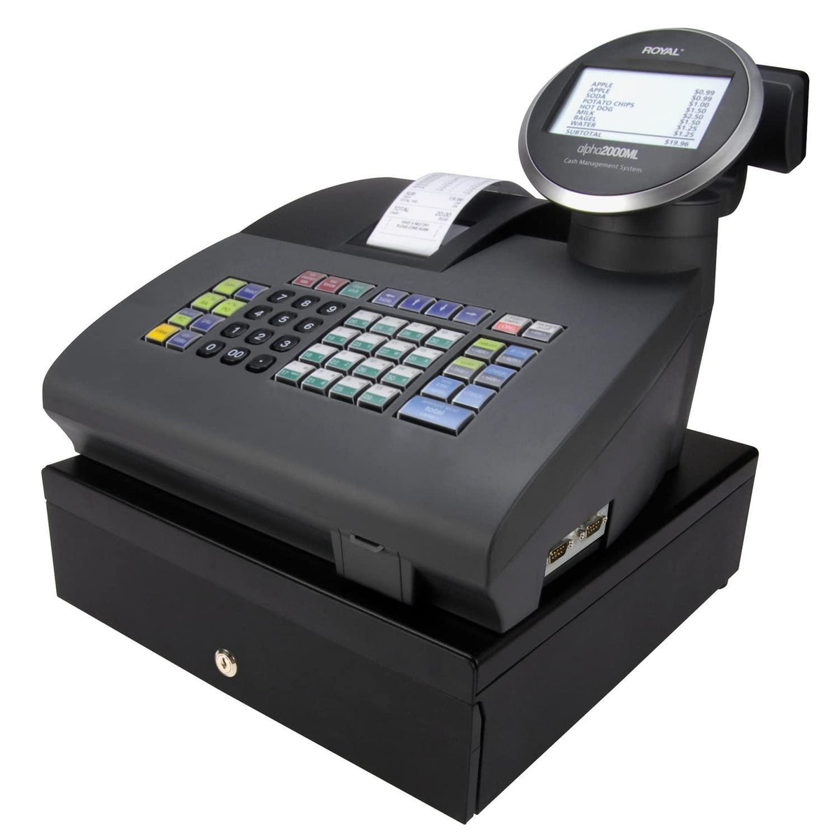 Royal 89396T 2000ML Electronic Cash Register