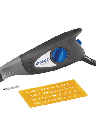 Dremel 120-Volt Engraver Rotary Tool with Stencils - Crafting Machine Perfect for DIY Personalizing and Engraving Leather, Metal, Glass, and Wood , Black, 290-02