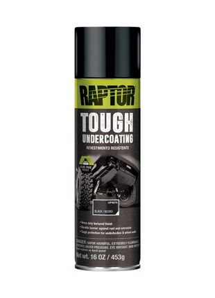 RAPTOR 1K Tough Undercoating, Professional Grade Protective Truck Spray Paint, Extra Durable, 16 oz
