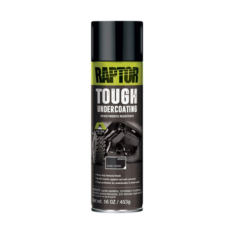 RAPTOR 1K Tough Undercoating, Professional Grade Protective Truck Spray Paint, Extra Durable, 16 oz