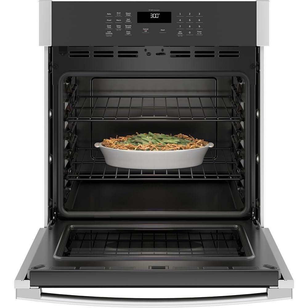 27 in. Smart Single Electric Wall Oven Self-Cleaning in Stainless Steel