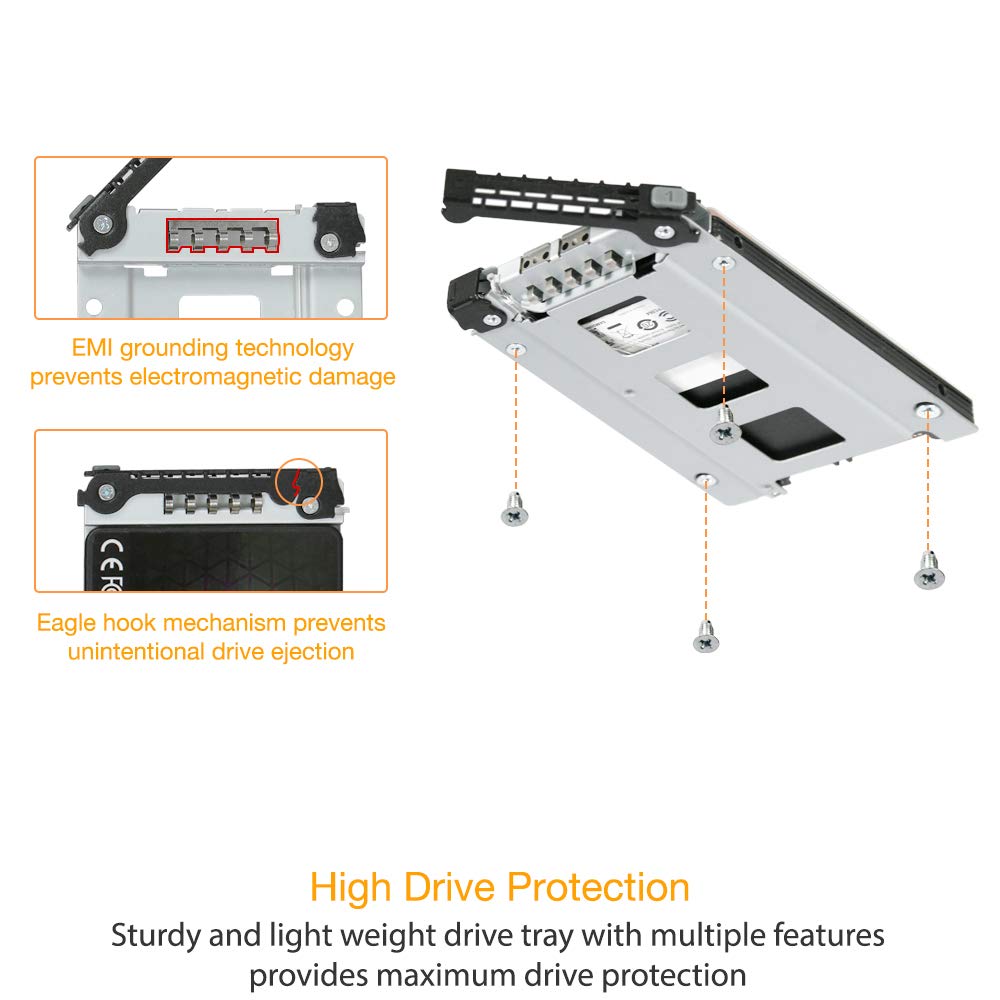 ICY DOCK ToughArmor MB998SP-B Drive Enclosure Internal, Matte Black