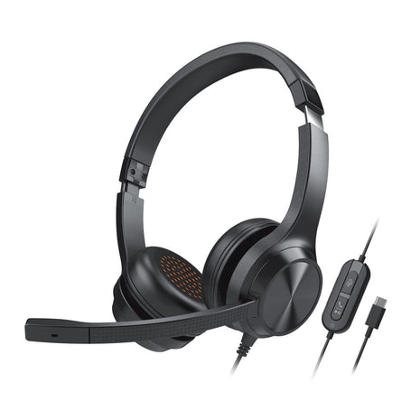 Creative Chat USB On-Ear Headset with Noise-Cancelling Mic and SmartComms | On-Ear Headset, Noise-Cancelling Mic, Swivel-to-Mute, SmartComms Kit, Lightweight
