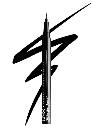 NYX PROFESSIONAL MAKEUP Epic Ink Liner, Waterproof Liquid Eyeliner - Black, Vegan Formula