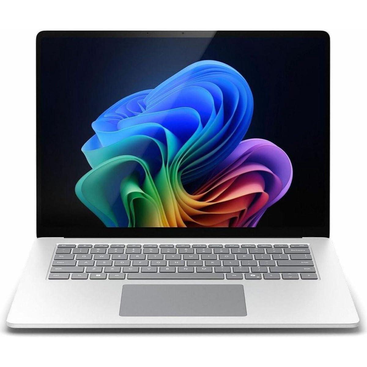 Microsoft Surface Laptop 7 15" Touchscreen Copilot+ PC Notebook - Qualcomm Snapdragon X Elite - 16 GB - 256 GB SSD - English Keyboard - Platinum