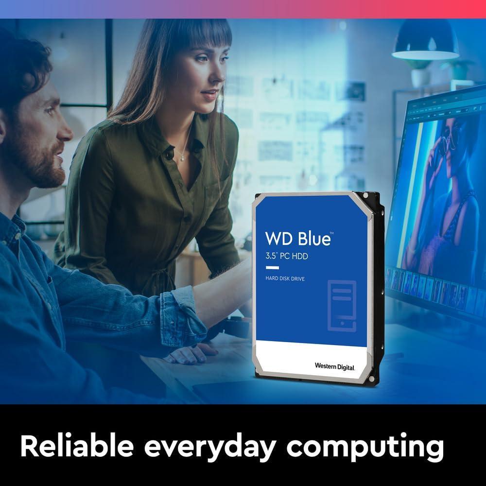 Western Digital 3TB WD Blue PC Internal Hard Drive HDD - 5400 RPM Class, SATA 6 Gb/s, 256 MB Cache, 3.5" - WD30EZAZ
