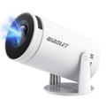Mini Projector with Latest Android 13 - 2025 Portable Movie Projector with WiFi 6 Bluetooth 5.2: Built-in Apps, 4K/1080P Support, Auto Keystone, 180° Rotatable, 40