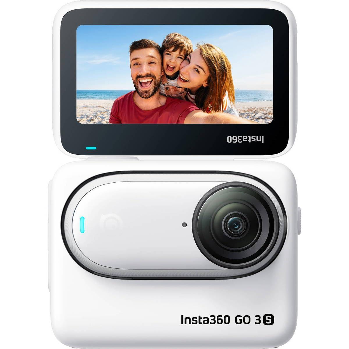 Insta360 GO 3S 4K Standard Edition Action Camera - White Arctic, 128GB
