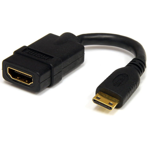 Startech Connect Your Portable Hdmi Mini-enabled Devices To Your Hdmi Tv Or Display - Hdm