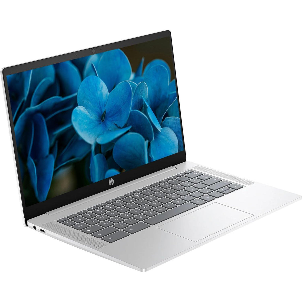 HP 2025 Lightweight Chromebook, 14'' HD IPS Display, Intel N Processor Up to 3.69GHz, 4GB LPDDR5 Ram, 128GB SSD, Super-Fast 6th Gen WiFi, Chrome OS, Dale Silver, Renewed