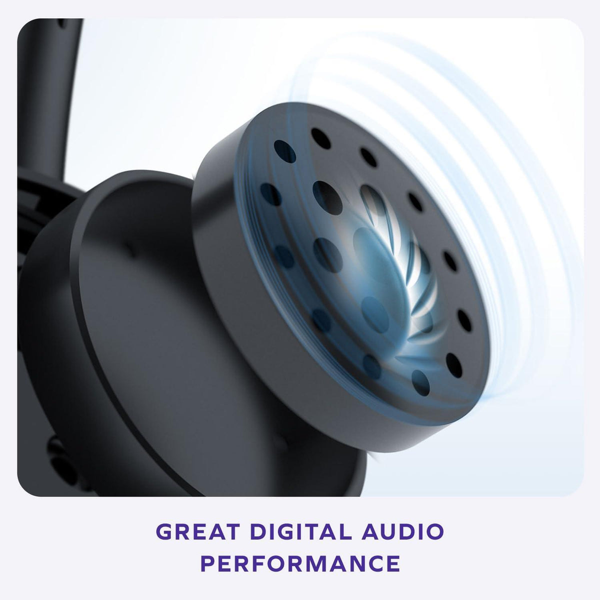Creative HS-230 USB & 3.5 mm On-Ear Headset with Noise-Cancelling Mic, Inline Mic Mute/Volume Control, Plug-and-Play for Video Calls