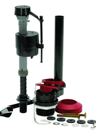 Fluidmaster 400AKRP10 Universal, All In One, Complete Toilet Tank Repair Kit For 2-Inch Flush Valve Toilets