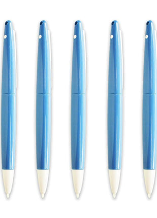 5-Pack Replacement Stylus Pen for Nintendo 3DS / 3DS XL / 2DS / DSi XL/DSi LL, Big Grip Touch Stylus Set, Compatible with Nintendo Handheld Consoles, Blue and White Colors