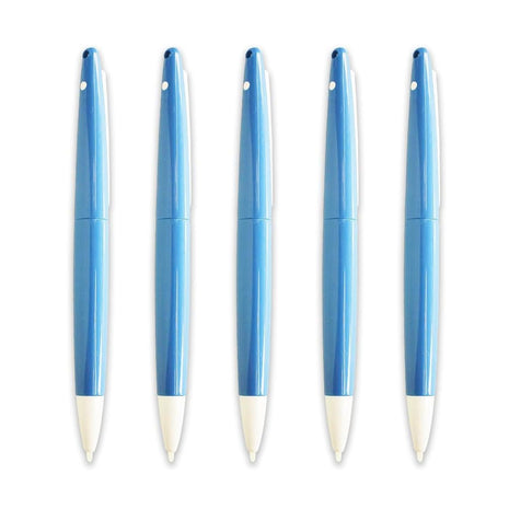 5-Pack Replacement Stylus Pen for Nintendo 3DS / 3DS XL / 2DS / DSi XL/DSi LL, Big Grip Touch Stylus Set, Compatible with Nintendo Handheld Consoles, Blue and White Colors