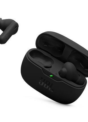 JBL Vibe Beam 2 - True Wireless Noise Cancelling Earbuds with JBL Pure Bass Sound & Smart Ambient technology, 4mics for crisp, clear calls, up to 40Hrs of Playback, IP54 Dust & Water resistant (Black)