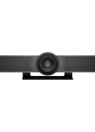Logitech MeetUp Video Conferencing System, Ultra HD 4K/1080p/720p, 3 Microphones/Adjustable Speakers, Wide Field of View 120°, PC/Mac/Laptop/MacBook/Tablet - Black