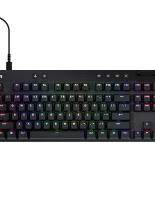 Logitech G PRO X TKL Rapid Tenkeyless Gaming Keyboard (Hall-Effect) - Black | Hall-Effect Magnetic Analog Switches with Rapid Trigger, Lightsync RGB, Detachable USB-C Cable, Volume Roller & Media Buttons