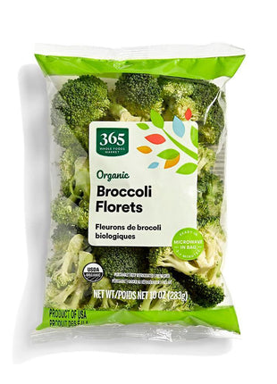365 by Whole Foods Market, Organic Broccoli Florets, 10 oz