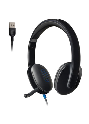 Logitech High-performance USB Headset H540 for Windows and Mac, Skype Certified