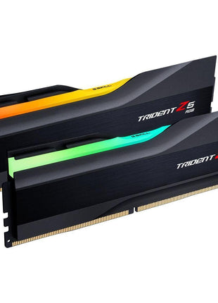 G.SKILL Trident Z5 RGB Series DDR5 RAM (Intel XMP 3.0) 32GB (2x16GB) 6000MT/s CL30-36-36-96 1.35V Desktop Computer Memory U-DIMM - Matte Black (F5-6000J3036F16GX2-TZ5RK)