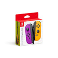Nintendo Neon Purple/Neon Orange Joy-Con (L-R) - Switch