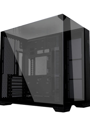 Lian Li O11 Vision Compact Black-Steel-Tempered Glass ATX Mid Tower Computer Case-Back Connect Support-O11VPX