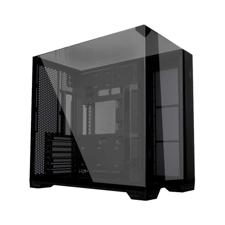 Lian Li O11 Vision Compact Black-Steel-Tempered Glass ATX Mid Tower Computer Case-Back Connect Support-O11VPX