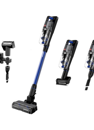 Bissell PowerClean FurFinder 200W Self-Standing Cordless Vacuum, 4052 | Bright headlights; wall mount; removable battery; upholstery tool; self-standing for easy storage