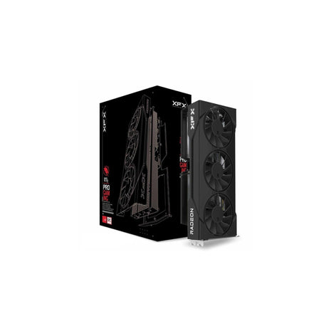 XFX Swift AMD Radeon RX 9060 XT OC Triple Fan Gaming Edition with 16GB GDDR6 HDMI 2xDP, RDNA 4 RX-96TS316B7, Graphics Card, Compatible with Desktop PCs