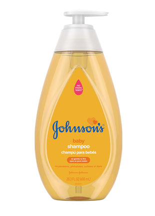 Johnson's Baby Shampoo with Tear-Free Formula, Shampoo for Baby's Delicate Scalp & Skin, Gently Washes Away Dirt & Germs, Paraben-, Phthalate-, Sulfate- & Dye-Free, 20.3 fl. oz