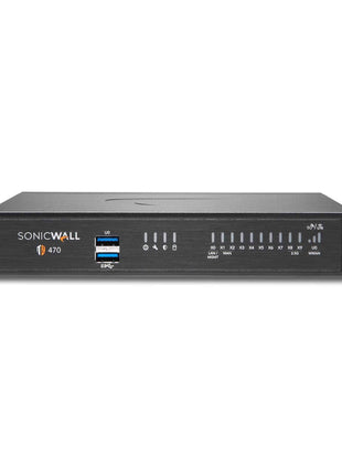 SonicWall TZ470 SecureUpgradePlus | 2YR Essential Edition | TZ470 Gen7 Firewall with 2 Year Essential Protection Service Suite | High-Performance SMB Appliance with Multi-Gig Security (02-SSC-6796)