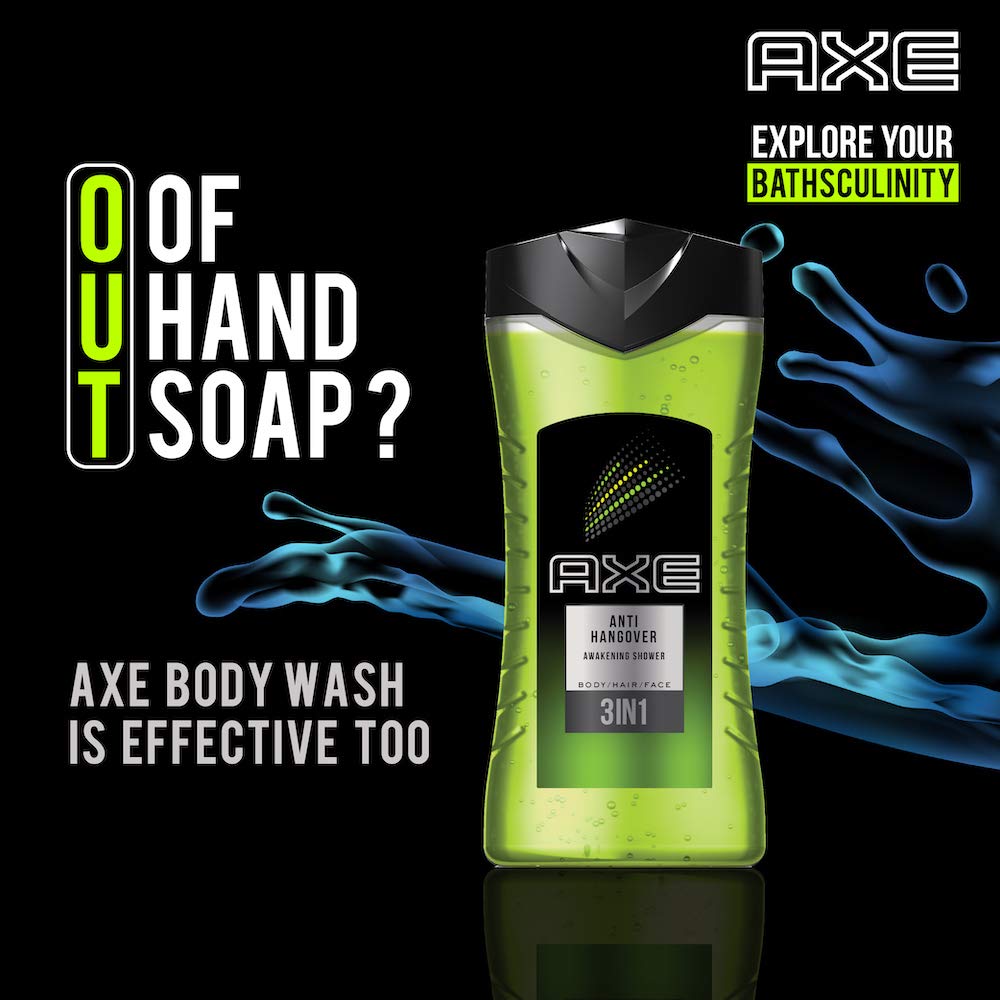 AXE Anti Hangover Body Wash, 250 ml