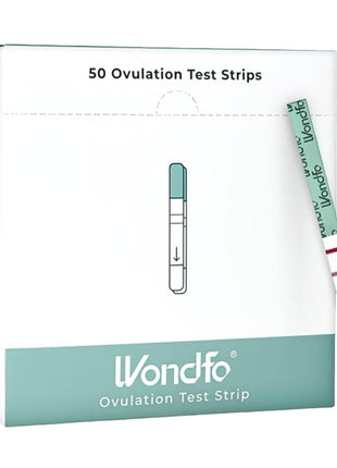 Wondfo Ovulation Test Strips - Women Fertility Tracking and Pregnancy Planning with Cycle-Detecting LH Surge - Highly Sensitive and Fast Result at Home Kit (50 Count)
