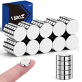 VSKIZ Refrigerator Magnets 50 Pcs, 10x3mm Tiny Round Disc Small Whiteboard Magnets for Crafts, DIY, Office, Dry Erase Board